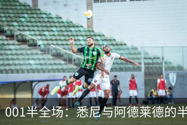 001半全场：悉尼与阿德莱德的半场密码，澳超不只看最后10分钟
