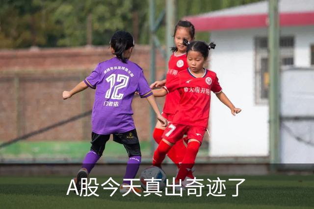 A股今天真出奇迹了